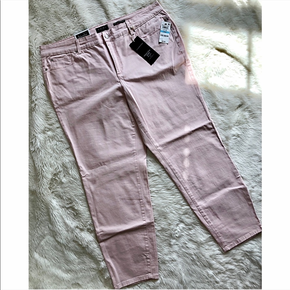 CHARTER CLUB Bristol Ankle Powder Pink Pants